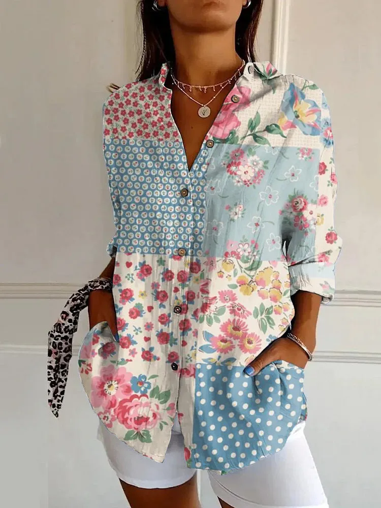 Cleo | Timeless Pattern Blouse